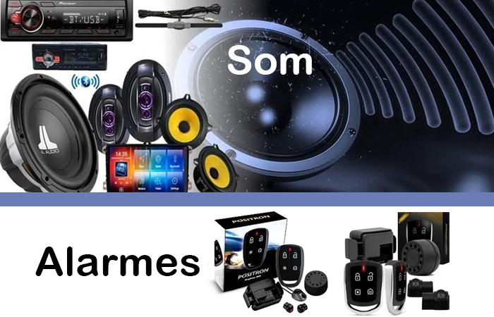 Som e alarmes instalação em curitiba capão raso